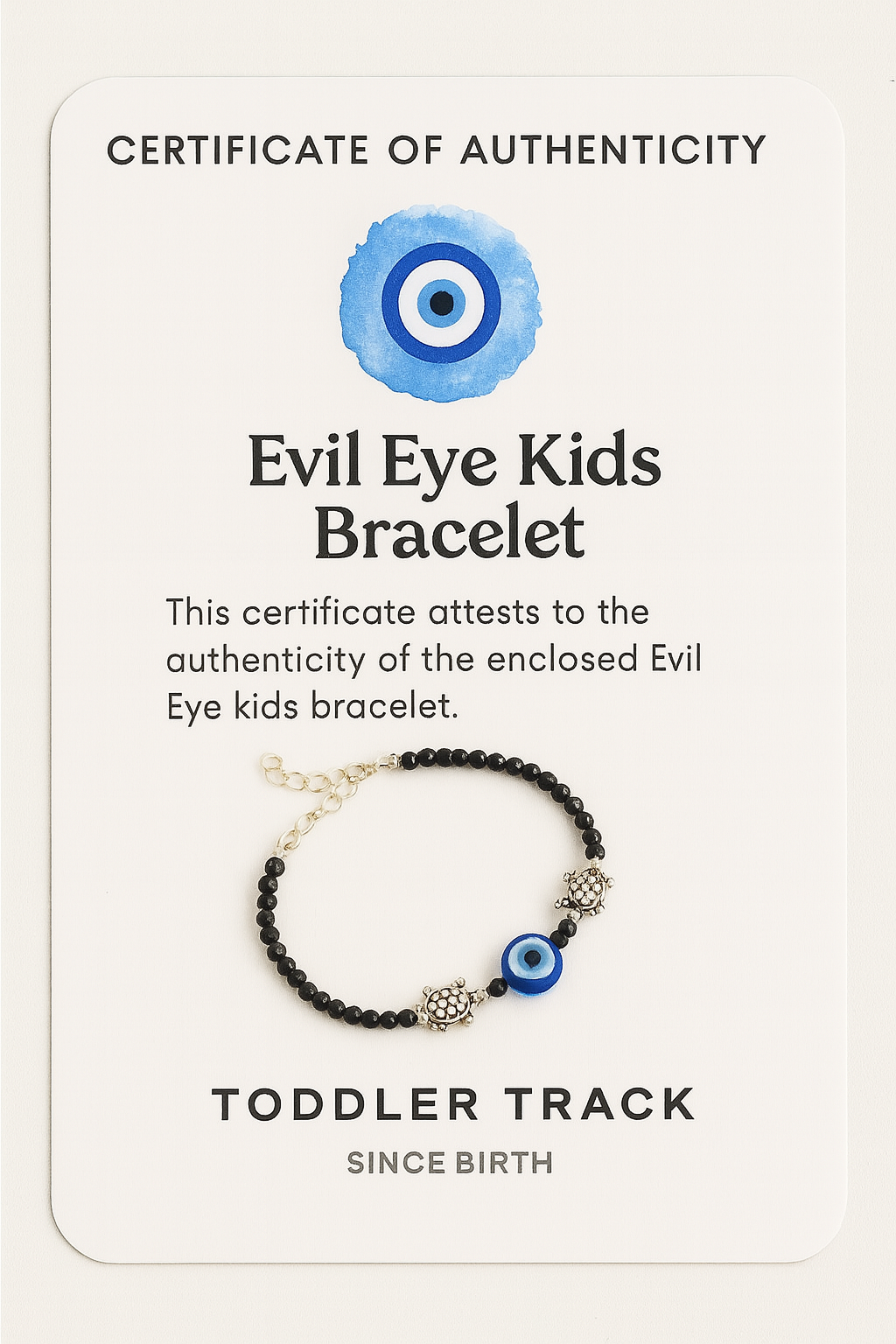 Tiny Guardian: Evil Eye Kids Bracelet (Set Of 2)