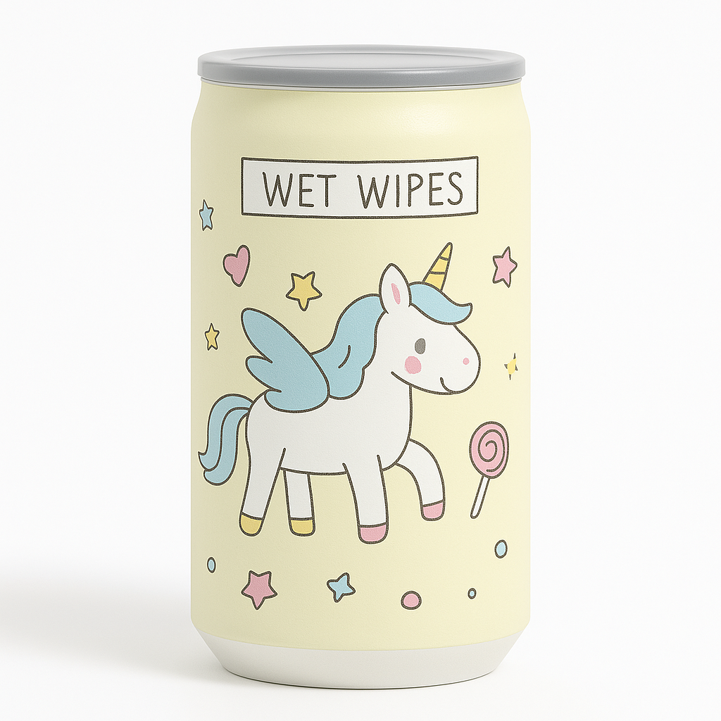 Tidy Tots: Travel Baby Wipes with Bag pack of 4