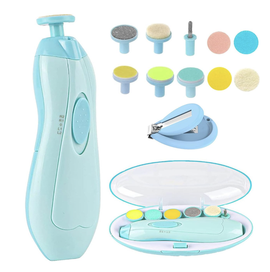 TinyTrim Electric Baby Nail Trimmer – Safe & Gentle Care!
