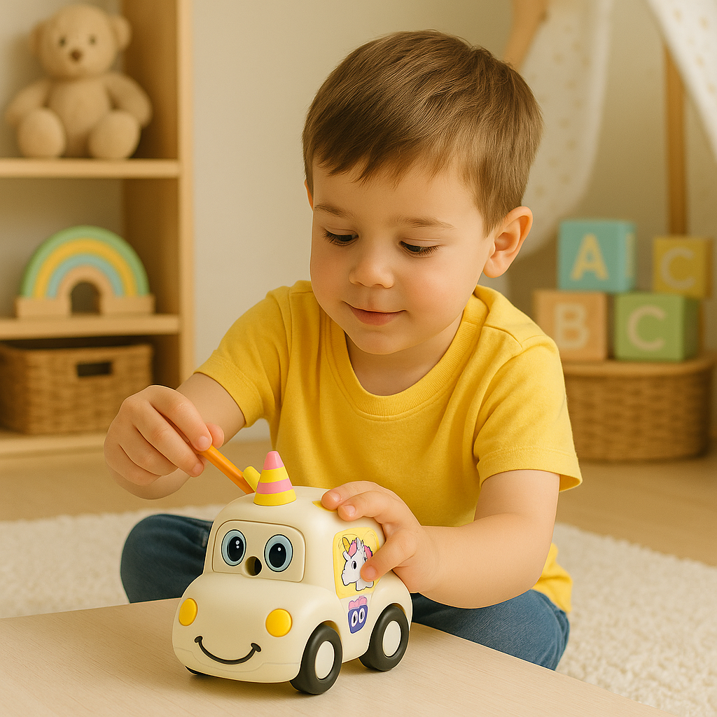 Unicorn Car Sharpener – Magical Fun for Little Hands