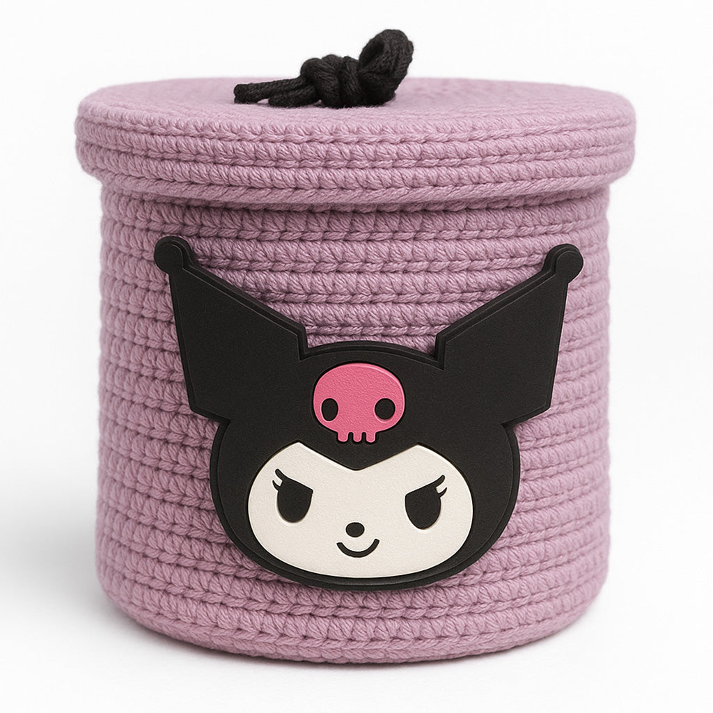 Woven Baby Storage Bin– Soft Cotton Rope Organizer (HANDCRAFTED)