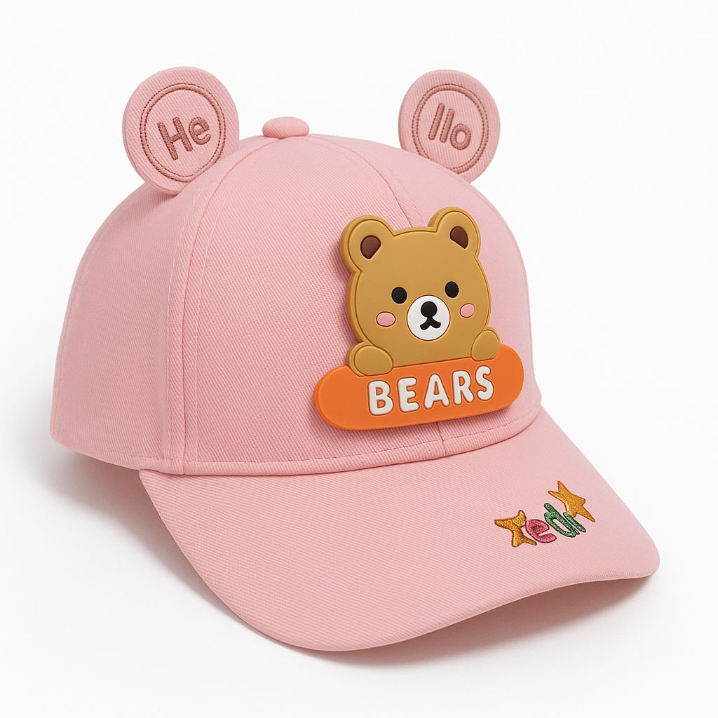 Premium Cotton Cap for Kids β UV Protection, Soft & Durable
