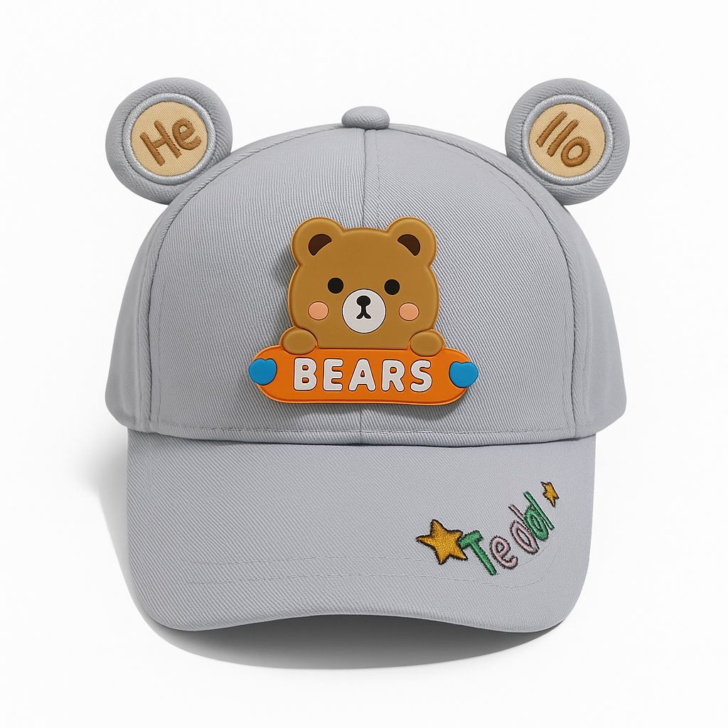 Premium Cotton Cap for Kids β UV Protection, Soft & Durable