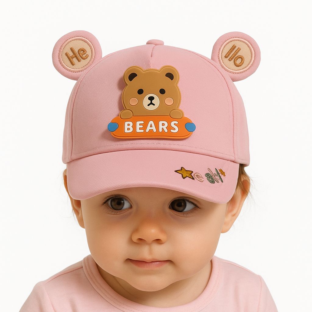 Premium Cotton Cap for Kids β UV Protection, Soft & Durable