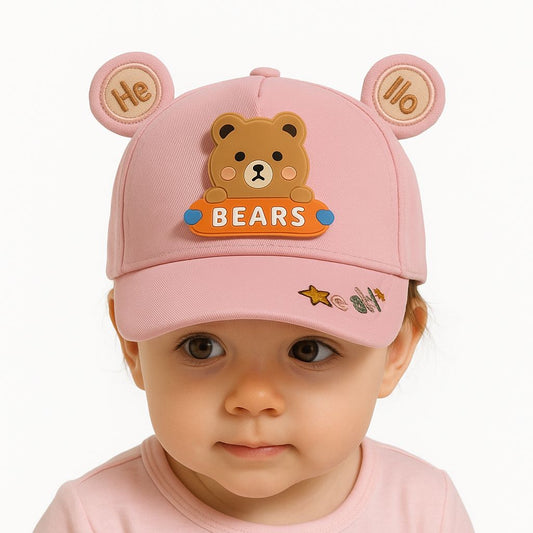 Premium Cotton Cap for Kids – UV Protection, Soft & Durable