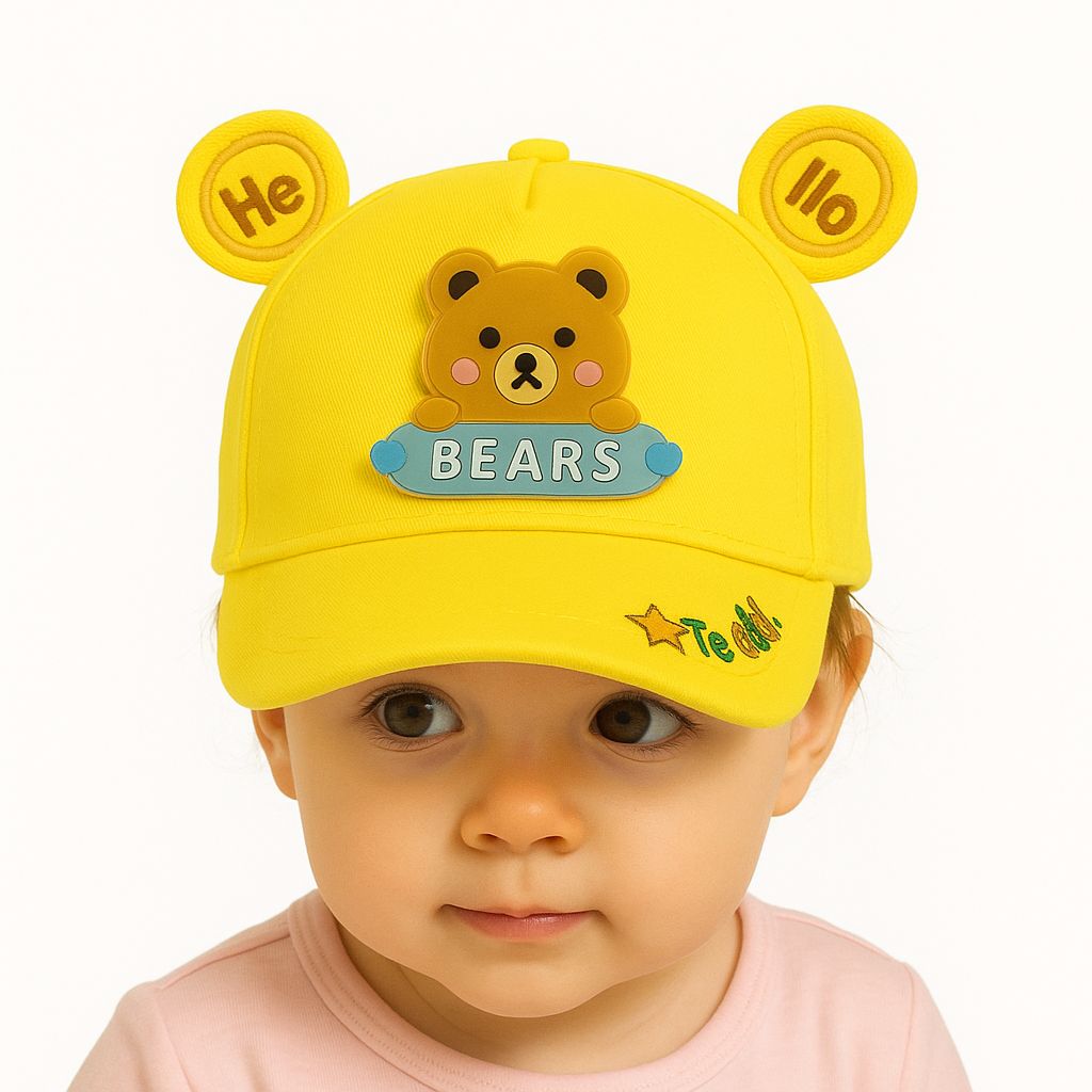 Premium Cotton Cap for Kids β UV Protection, Soft & Durable