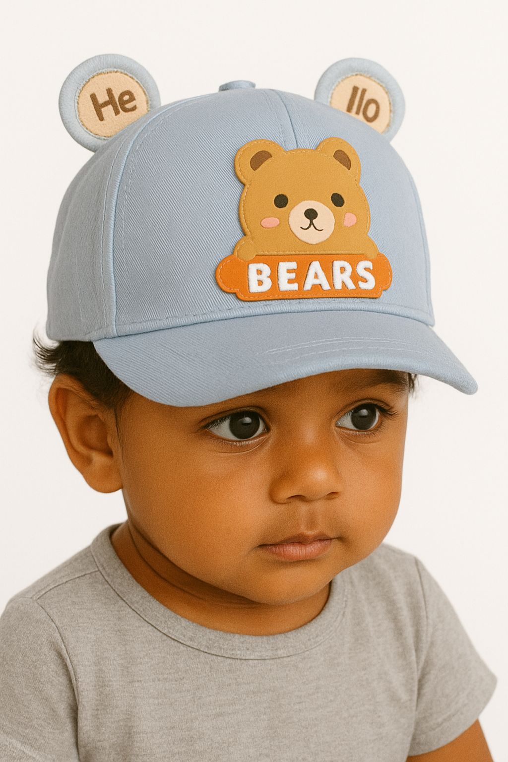 Premium Cotton Cap for Kids β UV Protection, Soft & Durable