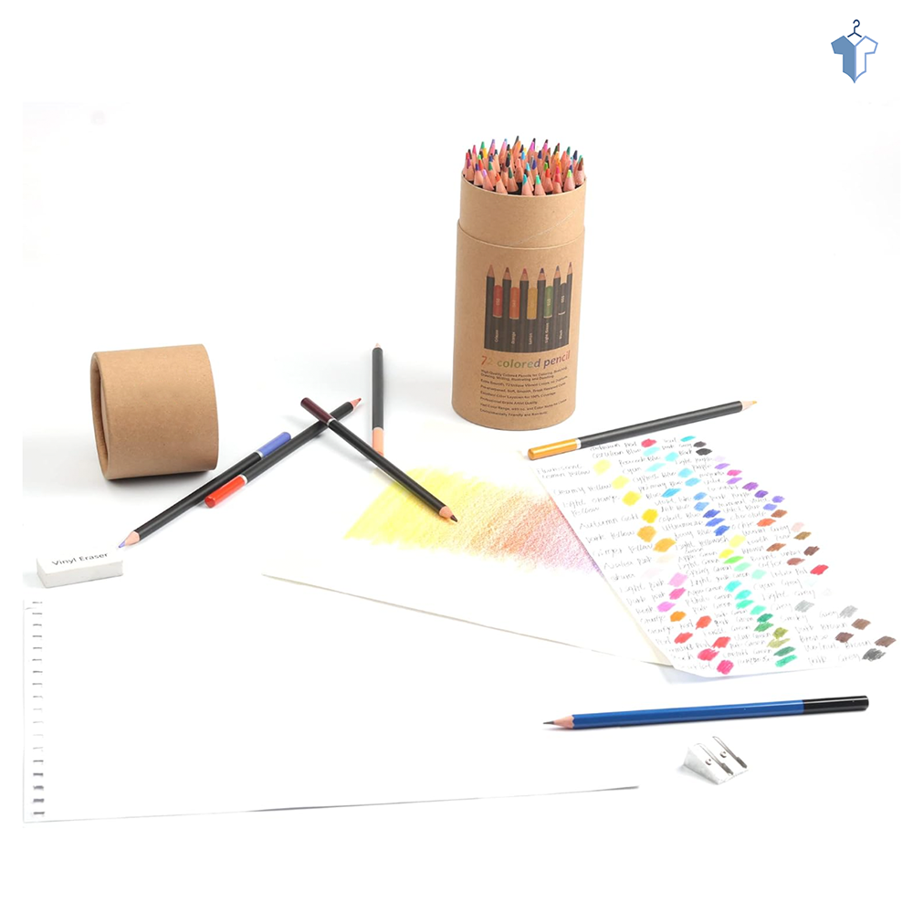 Magic Strokes – Bright & Safe Pencil Colors for Toddlers (72 pcs)
